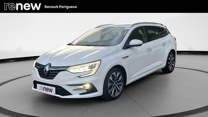 Blanc Occasion 2021 Renault Mégane IV Intens Berline | 16 990 € (Prix juste) - Image 1/4