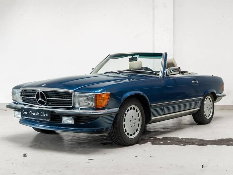 Bleu Utilisé 1987 Mercedes SL300 Cabriolet | 95 000 € - Image 1/3