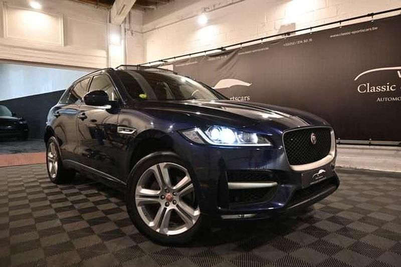 Occasion Jaguar F-Pace R-Sport 179 ch (131 kW) 2018 Bleu SUV