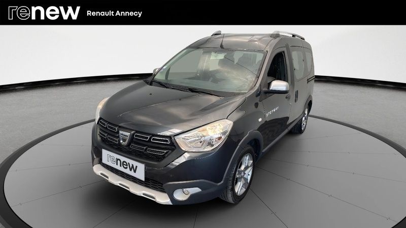 Gris Utilisé 2017 Dacia Dokker Stepway Van | 13 490 € (Prix cher) - Image 1/4