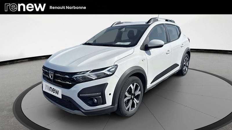 Blanc Utilisé 2021 Dacia Sandero Comfort Citadine | 13 390 € (Prix juste) - Image 1/4