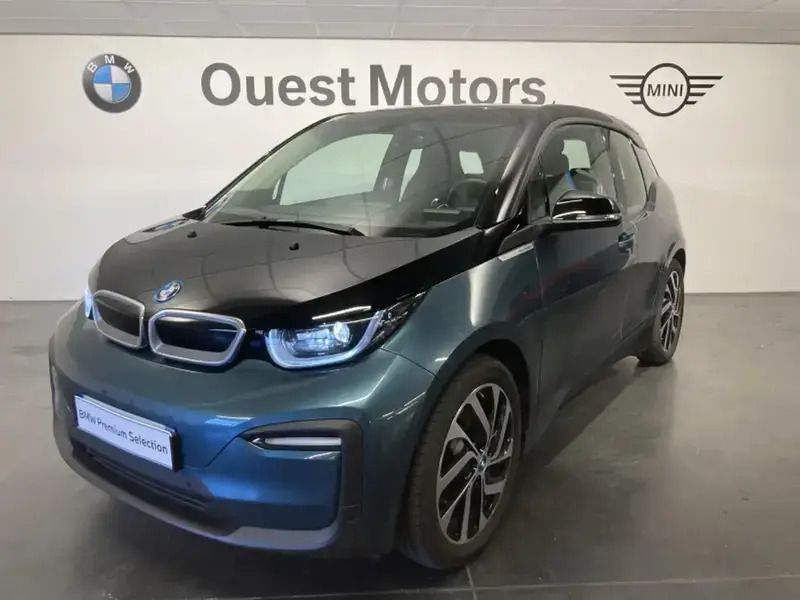 Bleu Utilisé 2022 BMW i3 Citadine | 25 990 € (Prix cher) - Image 1/4