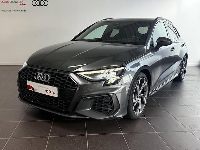 Gris daytona nacré Occasion 2022 Audi A3 S-Line | 27 797 € (Prix juste) - Image 1/4