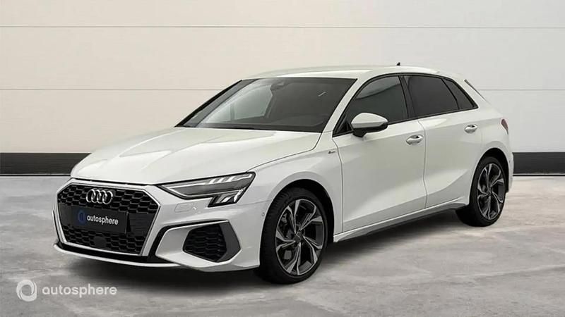 Blanc Utilisé 2020 Audi A3 S-Line Berline | 26 999 € (Prix juste) - Image 1/4