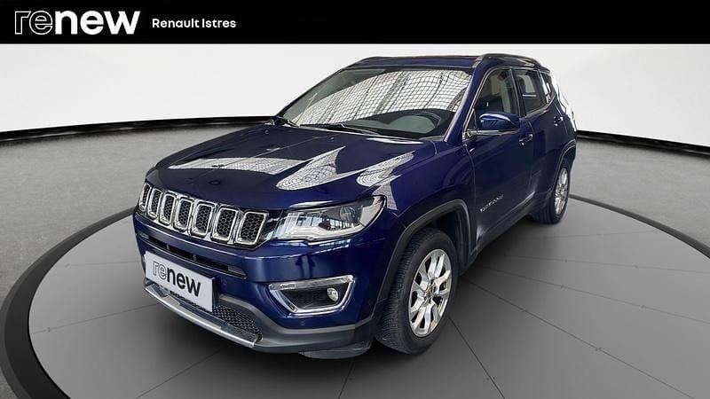 Bleu Utilisé 2021 Jeep Compass Limited SUV | 19 999 € (Bon prix) - Image 1/4