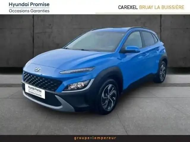 Surfy blue métal Utilisé 2021 Hyundai Kona SUV | 18 990 € (Bon prix) - Image 1/4