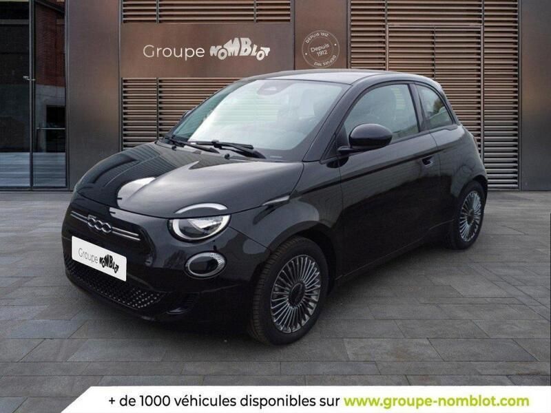 Noir Utilisé 2023 Fiat 500e Berline | 15 490 € (Super prix) - Image 1/4