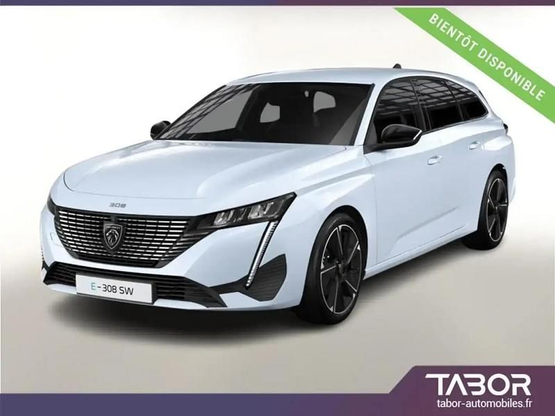 Blanc Nouvelle 2025 Peugeot e-308 SW GT Break | 34 132 € - Image 1/4