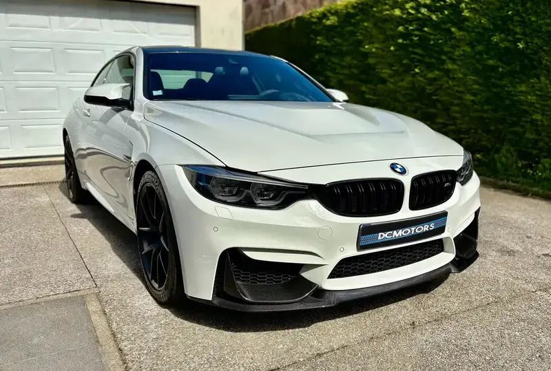 Blanc Utilisé 2018 BMW M4 Sport Line Coupé | 72 900 € (Super prix) - Image 1/4