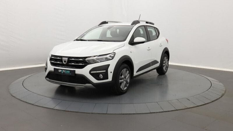 Blanc Utilisé 2021 Dacia Sandero Comfort Citadine | 13 190 € (Prix juste) - Image 1/4