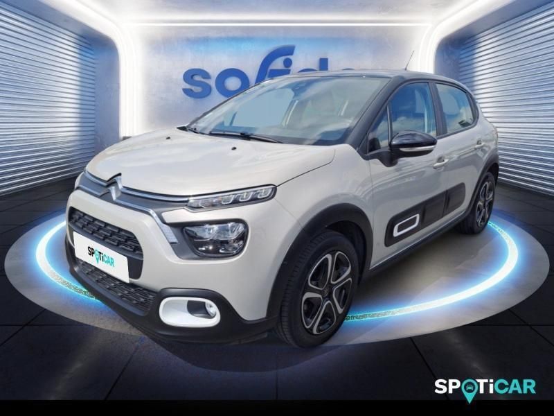 Noir Utilisé 2021 Citroën C3 PureTech Citadine | 11 990 € (Prix juste) - Image 1/3