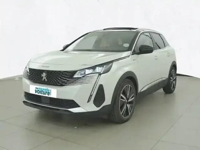 Blanc Utilisé 2021 Peugeot 3008 GT | 24 699 € (Prix assez cher) - Image 1/4