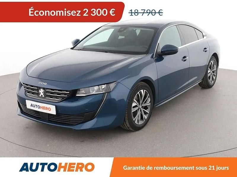 Bleu Occasion 2018 Peugeot 508 Allure Berline | 16 490 € (Bon prix) - Image 1/2