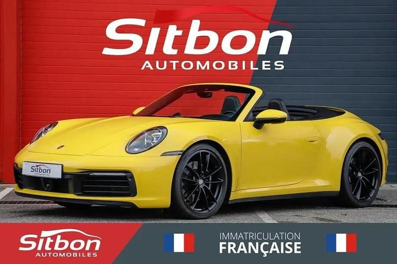 Jaune Occasion 2019 Porsche 911 Carrera S Cabriolet Cabriolet | 139 980 € (Prix juste) - Image 1/4