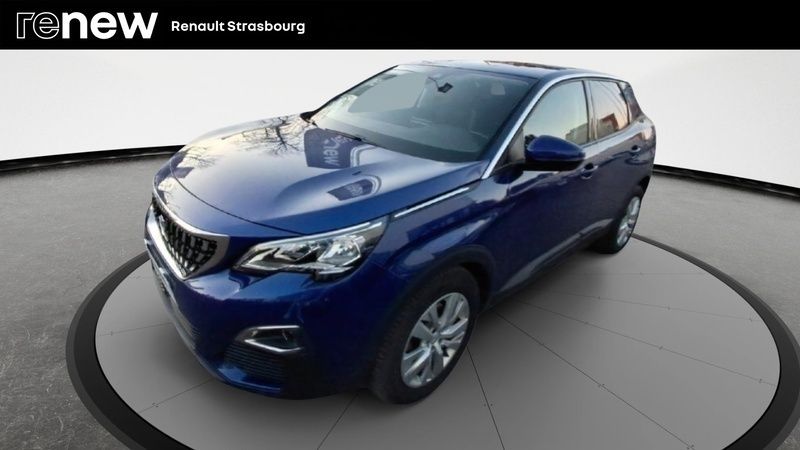 Bleu Utilisé 2020 Peugeot 3008 Business-Line SUV | 13 999 € (Super prix) - Image 1/4