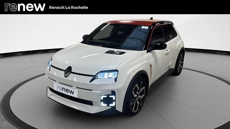 Blanc Occasion 2025 Renault R5 Techno Citadine | 28 990 € (Prix juste) - Image 1/4