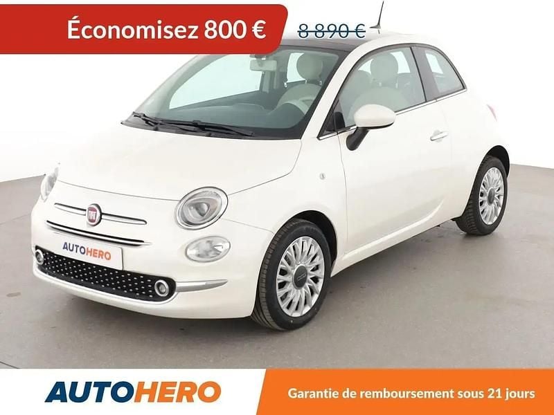 Beige Utilisé 2017 Fiat 500 Lounge Citadine | 8 090 € (Super prix) - Image 1/2