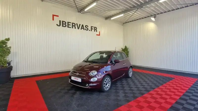 Rouge Utilisé 2020 Fiat 500 Star Berline | 11 590 € (Prix juste) - Image 1/4