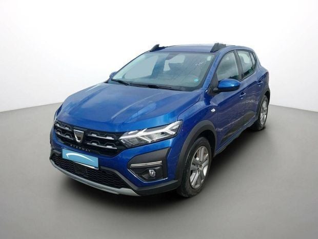 Bleu Utilisé 2021 Dacia Sandero Comfort Citadine | 13 370 € (Prix juste) - Image 1/4