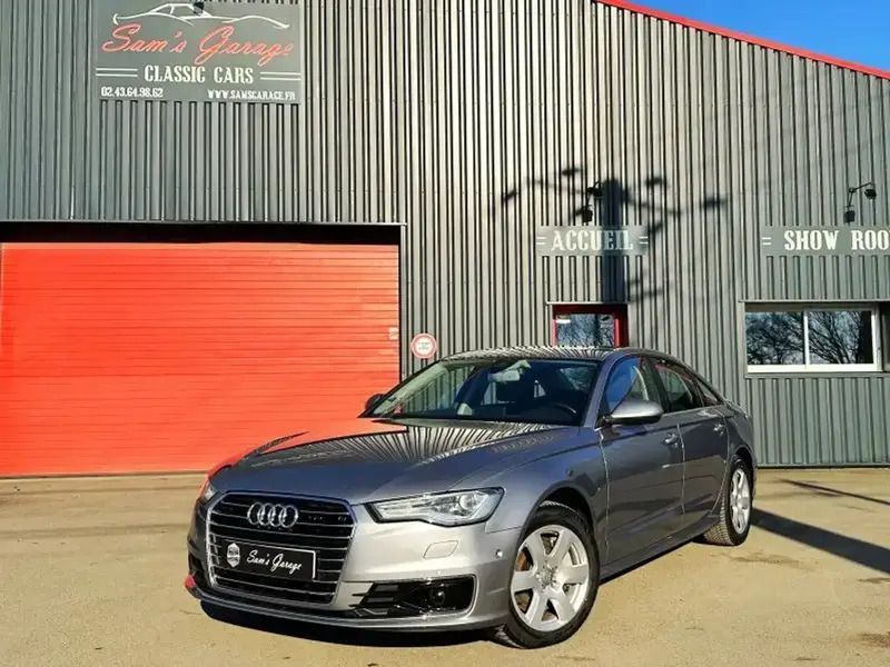 Gris Utilisé 2015 Audi A6 Ambiente Berline | 24 990 € - Image 1/4