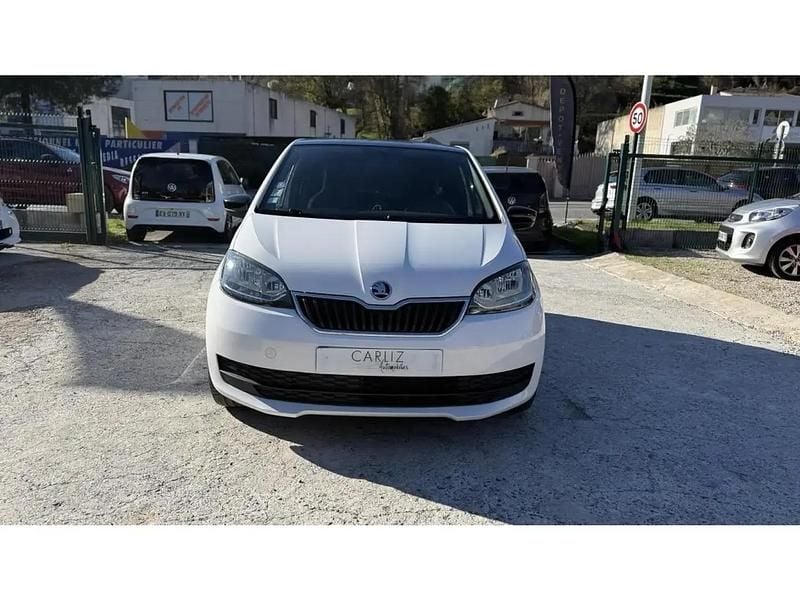 Occasion Skoda Citigo Clever 60 ch (44 kW) 2018 Blanc Citadine