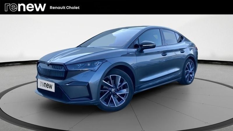 Gris Utilisé 2023 Skoda Enyaq iV SportLine SUV | 32 990 € (Prix juste) - Image 1/4