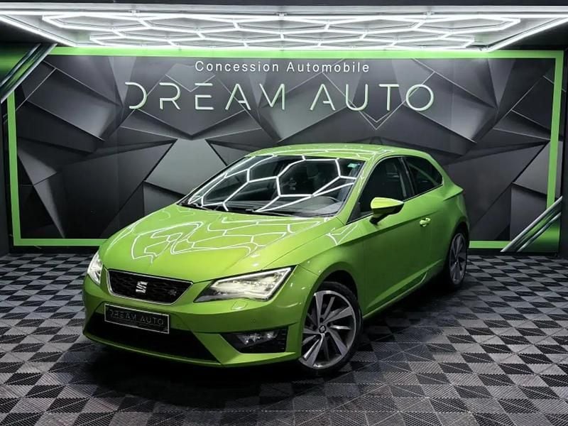 Vert Occasion 2013 Seat Leon FR Berline | 11 490 € (Prix juste) - Image 1/4
