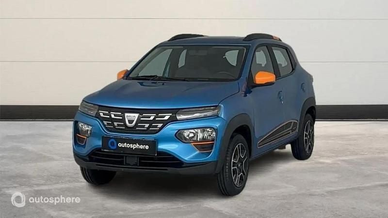 Bleu Utilisé 2021 Dacia Spring Comfort Plus Citadine | 7 999 € (Prix juste) - Image 1/4