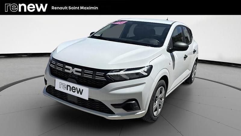 Blanc Utilisé 2024 Dacia Sandero Essentiel Citadine | 12 970 € - Image 1/4