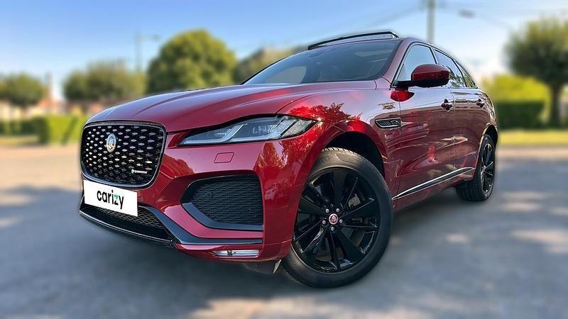 Rouge Utilisé 2022 Jaguar F-Pace R-Dynamic SUV | 48 990 € (Super prix) - Image 1/4