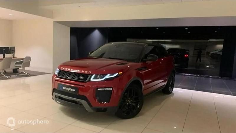 Rouge Utilisé 2017 Land Rover Range Rover evoque HSE Dynamic Cabriolet | 24 990 € (Prix cher) - Image 1/4
