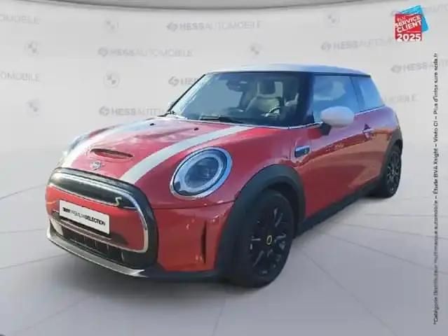 Occasion Mini Cooper SE Premium 11 kW (15 ch) 2023 Chili red Citadine