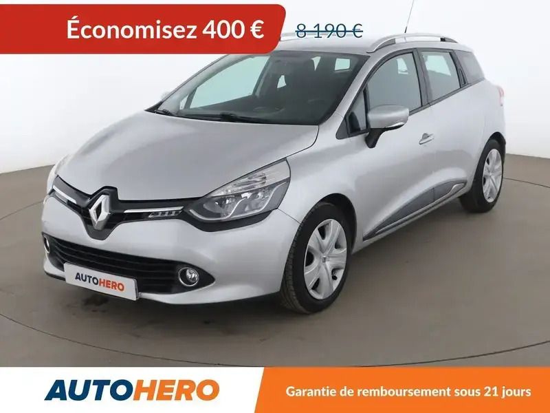Gris Utilisé 2014 Renault Clio GrandTour Zen Break | 7 590 € (Prix juste) - Image 1/2