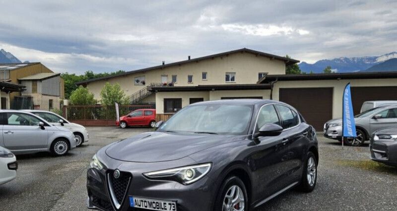 Gris Utilisé 2019 Alfa Romeo Stelvio SUV | 13 990 € (Prix cher) - Image 1/4