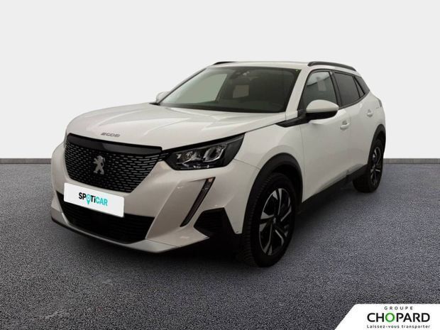 Blanc Utilisé 2020 Peugeot 2008 Allure SUV | 13 990 € (Prix juste) - Image 1/4