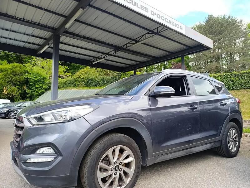 Gris Utilisé 2016 Hyundai Tucson SUV | 10 980 € (Prix juste) - Image 1/4
