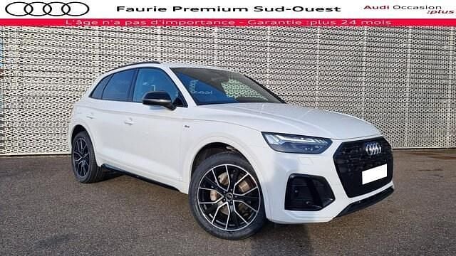 Blanc ibis Occasion 2023 Audi Q5 S-Line SUV | 39 870 € (Bon prix) - Image 1/4
