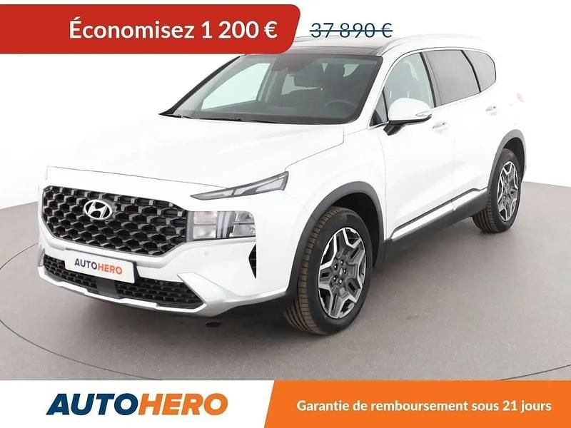 Blanc Utilisé 2023 Hyundai Santa Fe SUV | 36 690 € (Bon prix) - Image 1/2