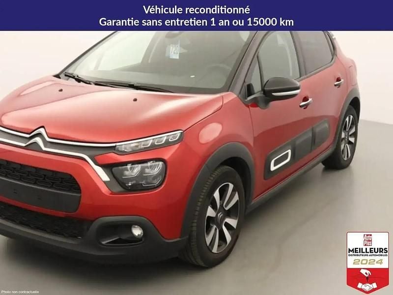 Rouge Utilisé 2024 Citroën C3 Citadine | 15 114 € (Prix juste) - Image 1/4