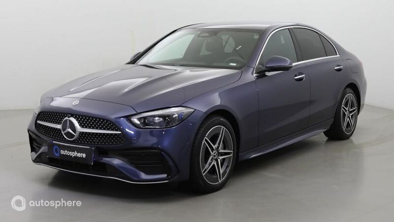 Bleu Utilisé 2024 Mercedes C300e AMG line Berline | 43 999 € (Prix assez cher) - Image 1/4