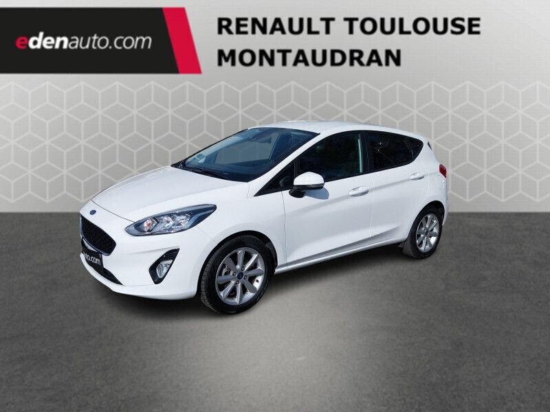 Blanc Utilisé 2020 Ford Fiesta Cool & Connect Citadine | 11 750 € (Prix juste) - Image 1/4