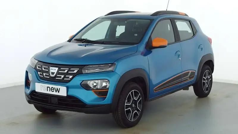 Bleu Utilisé 2022 Dacia Spring Comfort Plus Citadine | 11 590 € (Prix assez cher) - Image 1/4