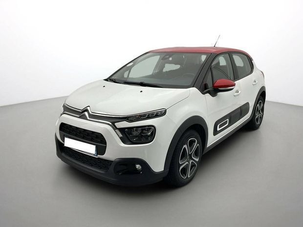 Blanc Utilisé 2022 Citroën C3 Shine Citadine | 10 590 € (Prix juste) - Image 1/4