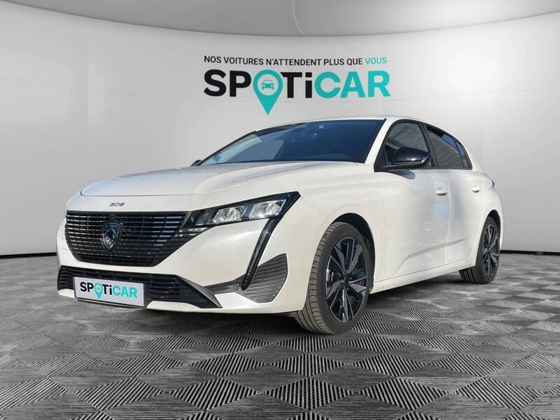 Blanc Utilisé 2022 Peugeot 308 S Berline | 18 990 € (Prix cher) - Image 1/3