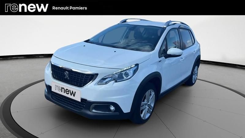 Blanc Utilisé 2019 Peugeot 2008 Signature Sky SUV | 11 990 € (Prix juste) - Image 1/4
