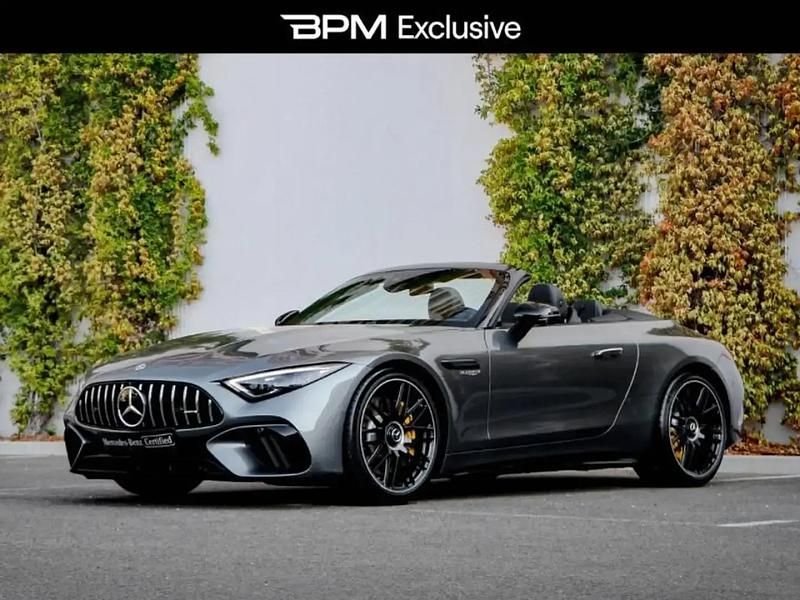 Gris Utilisé 2022 Mercedes SL63 AMG AMG Cabriolet | 134 750 € - Image 1/4
