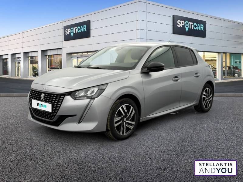 Gris Utilisé 2023 Peugeot 208 Allure Citadine | 16 290 € (Prix juste) - Image 1/3