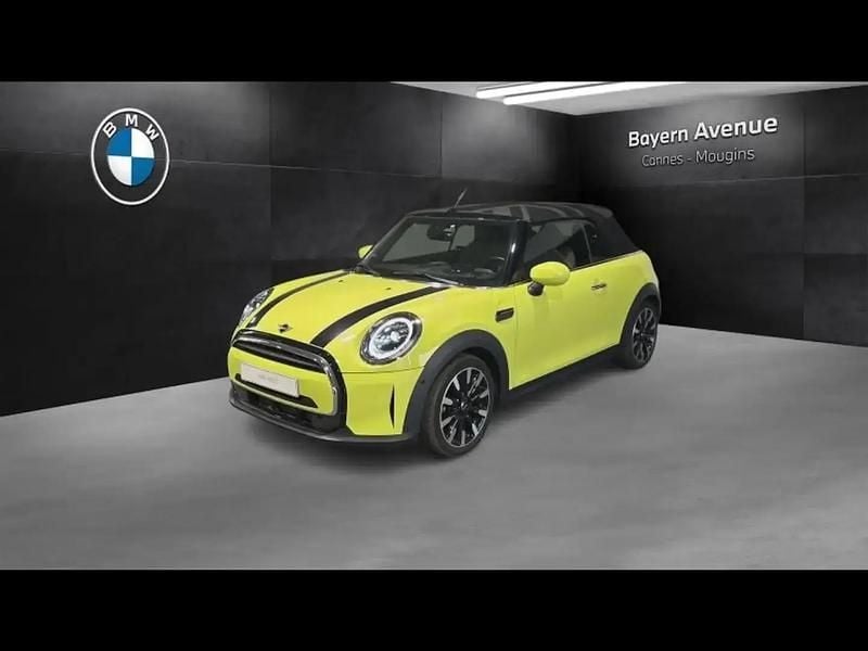Jaune Utilisé 2022 Mini Cooper Cabriolet Premium Plus Cabriolet | 28 900 € (Prix juste) - Image 1/4