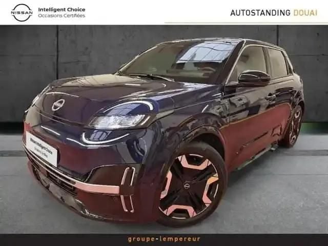 Bleu roi toit noir zen Occasion 2025 Nissan Micra Evolve Berline | 35 490 € - Image 1/4