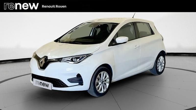 Blanc Utilisé 2021 Renault Zoe Zen Citadine | 13 790 € (Prix juste) - Image 1/4